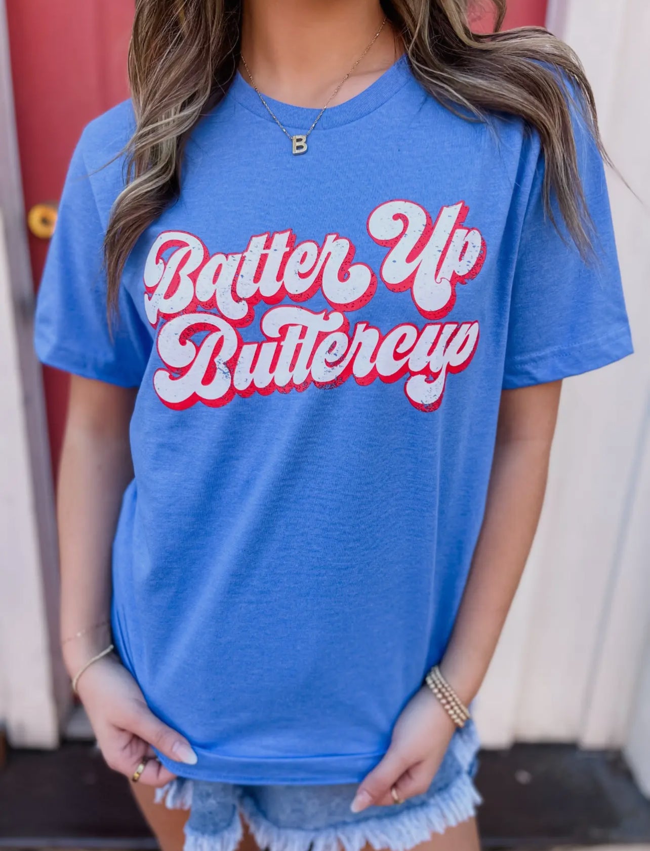 Batter up Buttercup Tee