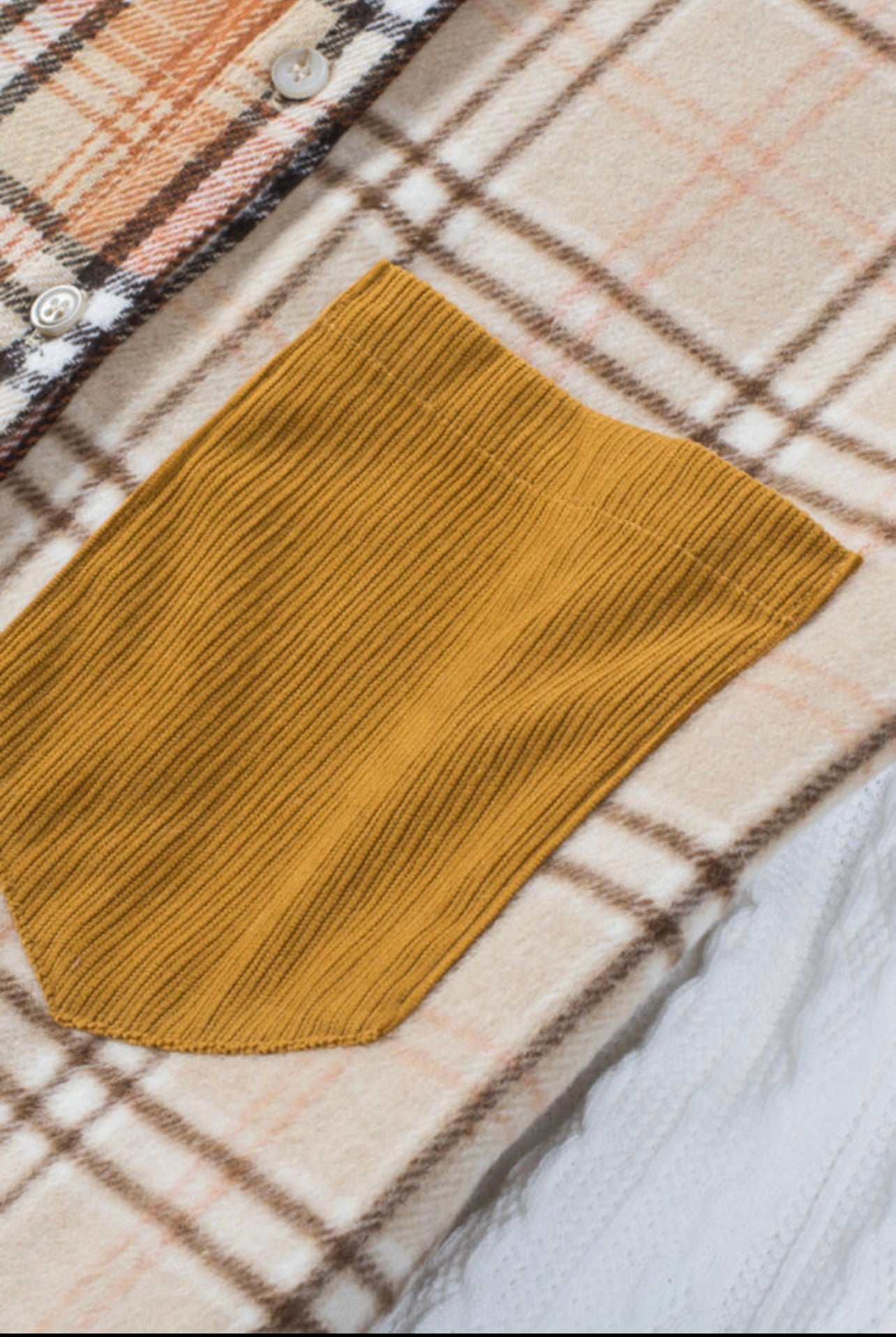 Perfect Fall Patchwork Shacket