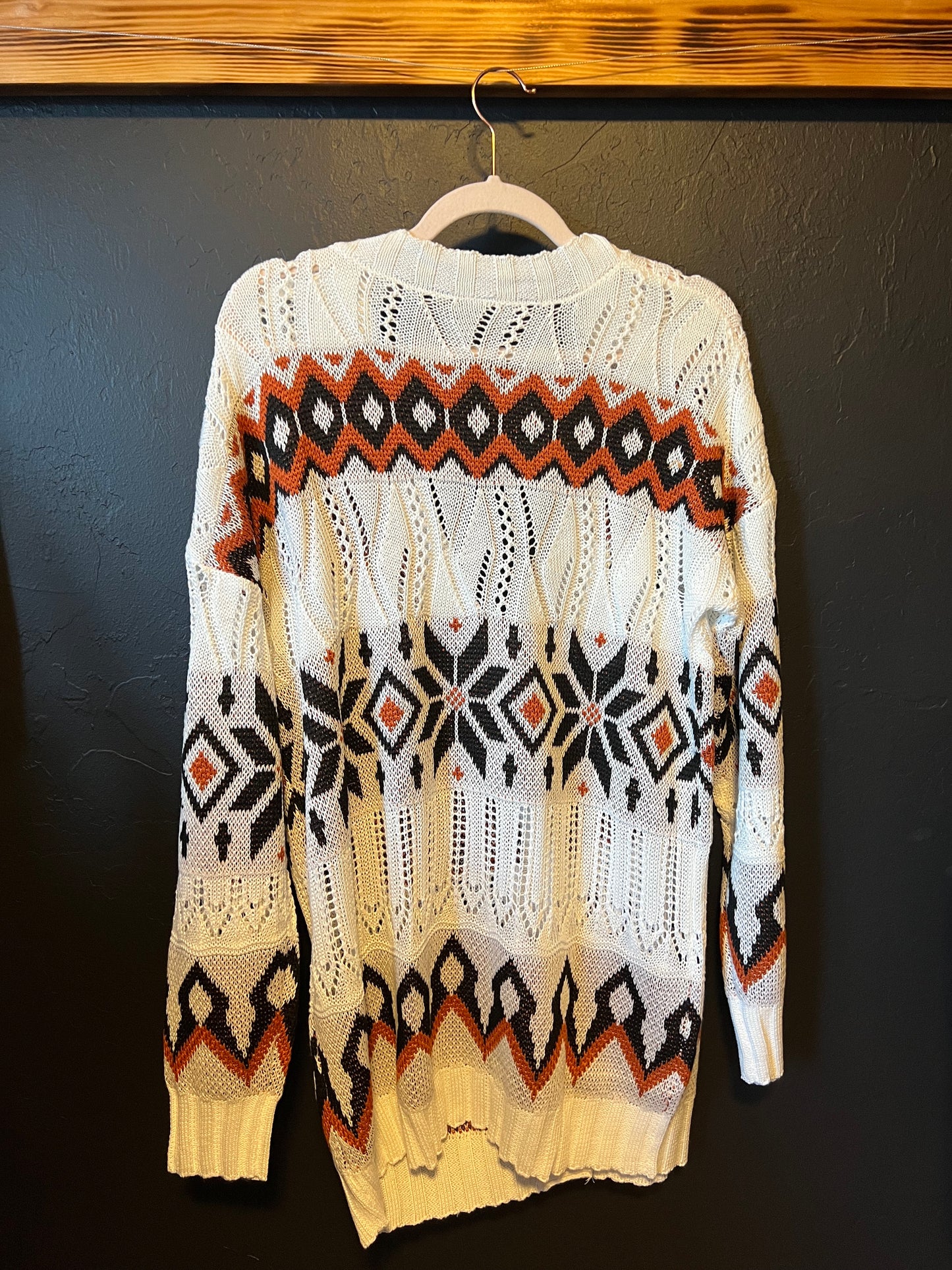 Tribal Knit Cardigan